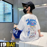 Opulent Opus Chic White Oversized Tees for Glamour